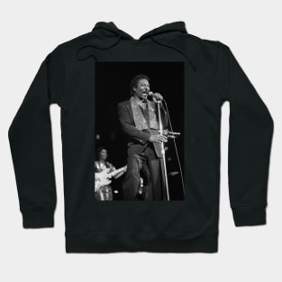 Wilson Pickett BW Photograph Hoodie